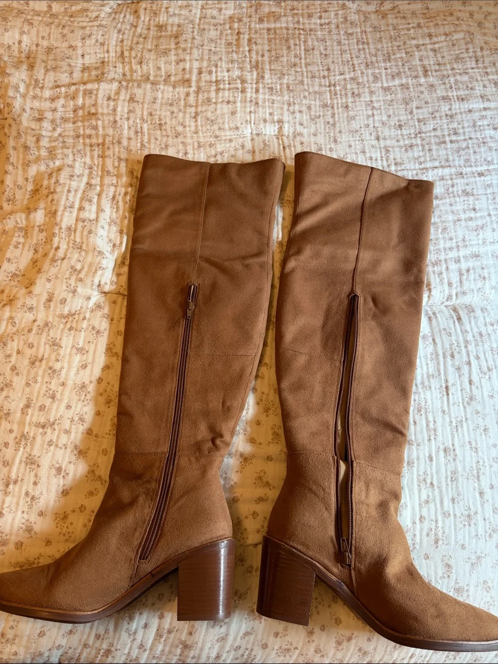 Seychelles New Brown Women's Knee-High Block Heel Boots